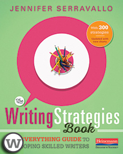 The Writing Strategies Book  with writing icon