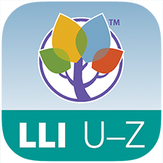 LLI Teal Reading Record App Content, Individual iTunes Purchase