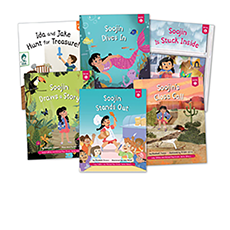 Jump Rope Readers Fiction Series Set - Raspberry